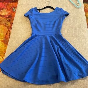 Beautiful blue girls dress. No stains.  Worn one time